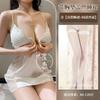 Sexy lingerie pure desire with chest pad lace hollow suspender small chest show big nightgown women