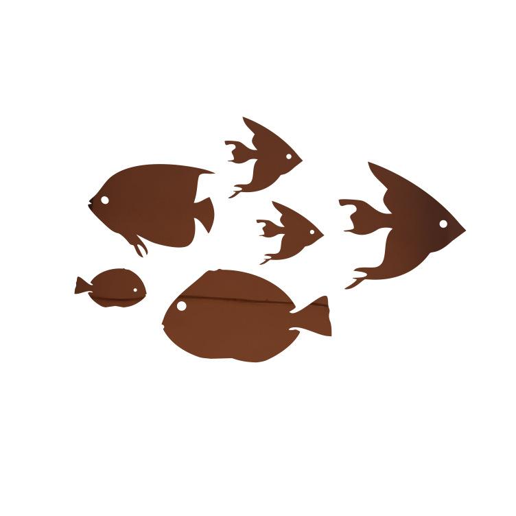 Рыбка-пузырь Океан Наклейка на стену Зеркало акриловое 3D Настенное искусство для детской комнаты и детского сада Самоклеящийся Съемный Декор