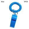 5pcs With Rope Spring Wristband Whistle Football Basketball Tool  Training School Soccer Tools