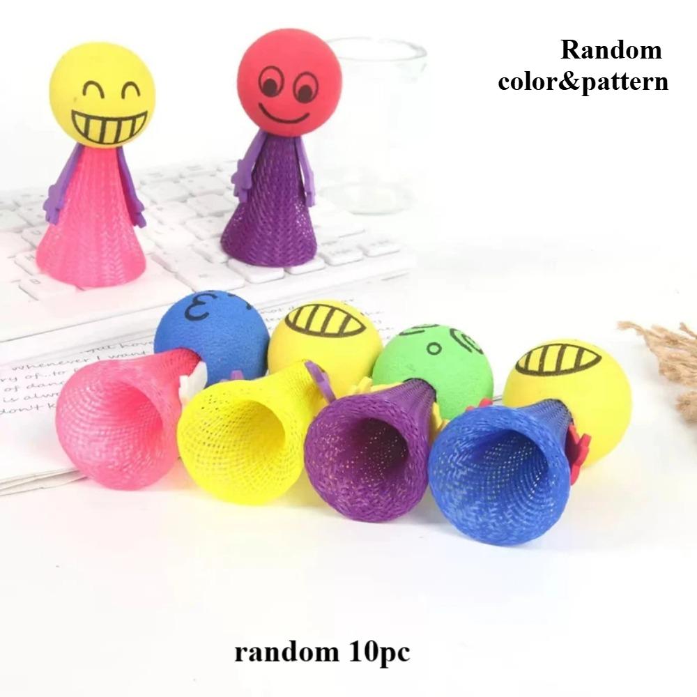10Pcs Large And Small Funny Jumping Dolls Children's Birthday Party Gifts Toys Pinata Filling Carnival Party Favors For Kids