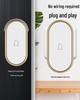Two-in-Four Wireless AC Digital Doorbell - Waterproof Music Chime with Long-Range