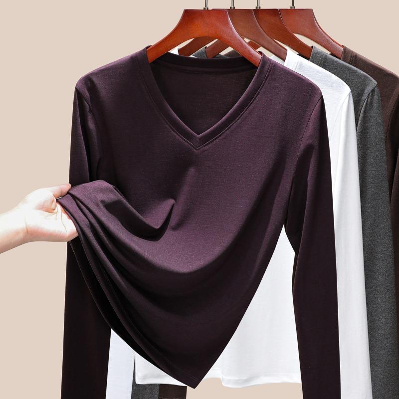 Tencel Sunscreen Blouse Long-sleeved Women's Thin Mask Top New Bottoming Shirt