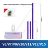 Для пылесоса Dyson V6 V7 V8 V10 V11 V12 V15 Набор мягких плюшевых насадок Совместимый с задачами уборки дома