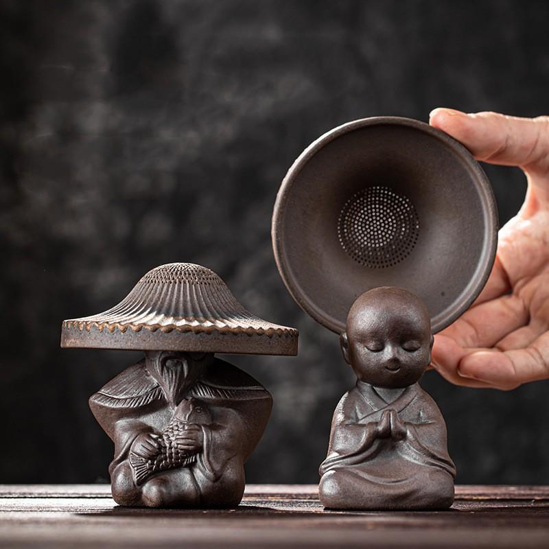 Японская грубая керамика ручной работы чайник для подогрева керамический ретро-чайник подставка для свечи держатель для чайника чайник для кунг-фу чайный сервиз