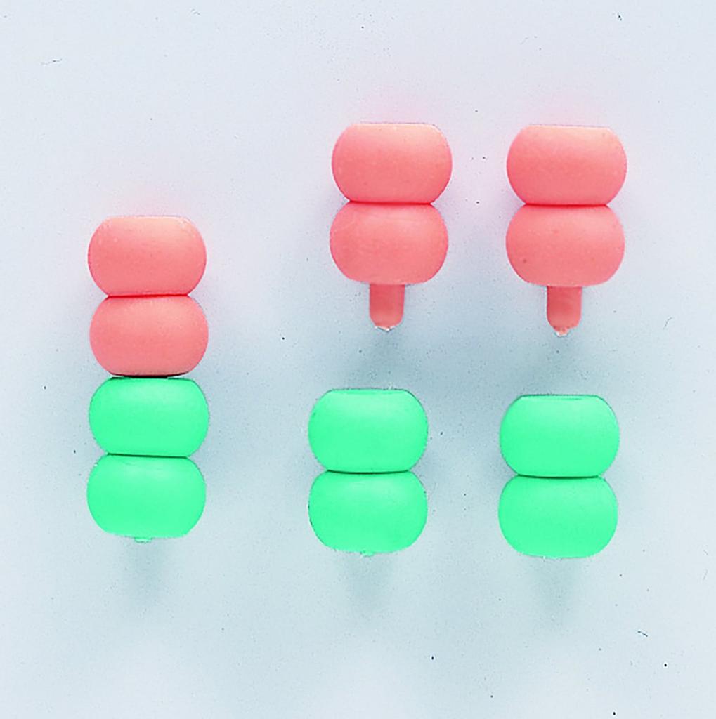 Clover Набор колпачков для вязальных спиц, двойной, 6 шт., 55-320