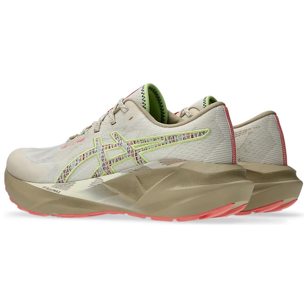 New Asics NOVABLAST 5 Anti Slip Wear Resistant Low Top Running Shoes Women's Beige 1012B809-700