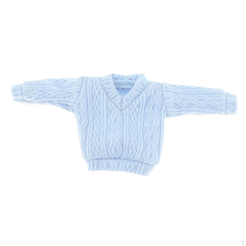 1/12 Фигурки свитер женская фигурка одежда аксессуары косплей мягкая модель стильная 6 дюймов
