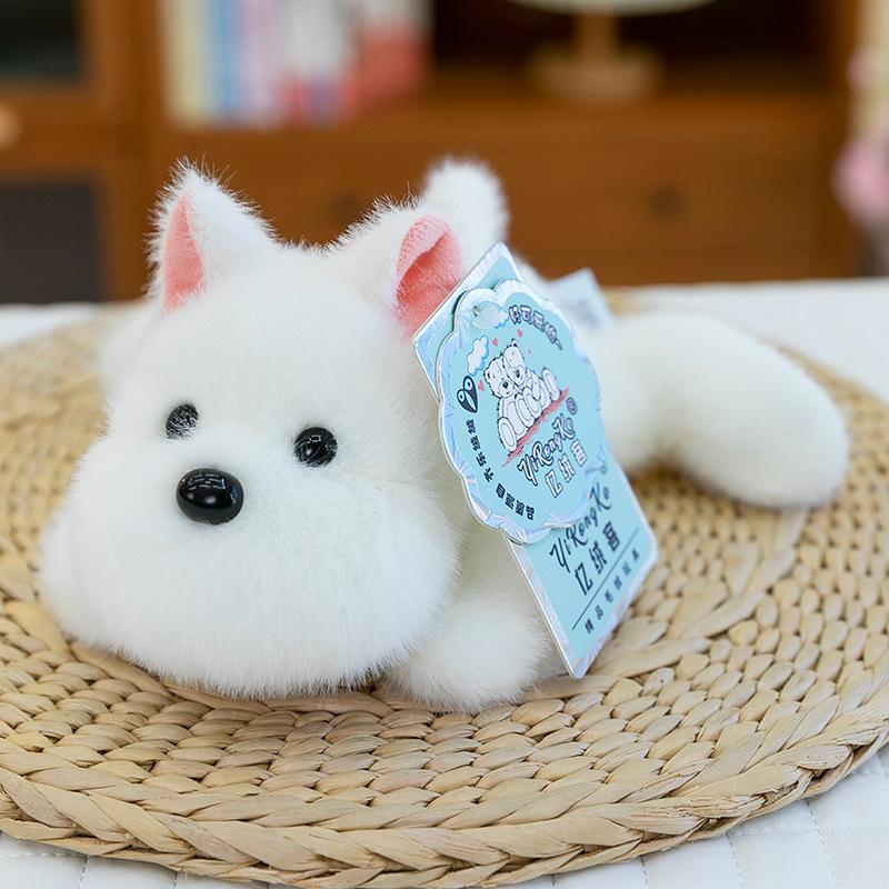 Плюшевая игрушка лиса Silver Fox Velvet Детский подарок на день рождения Плюшевая кукла Подушка для куклы