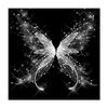 5D Diy Алмазная картина Абстрактная хрустальная бабочка Вышивка крестиком Домашний декор Подарок ручной работы