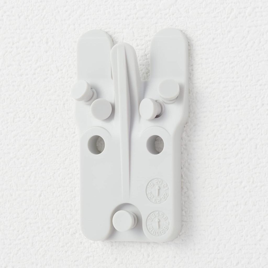 MUJI Тройная 44см Ширина x Глубина x 10см Изделие 44505199 Настенная мебель, Вешалка, Орех, 2,5см Высота, Номер