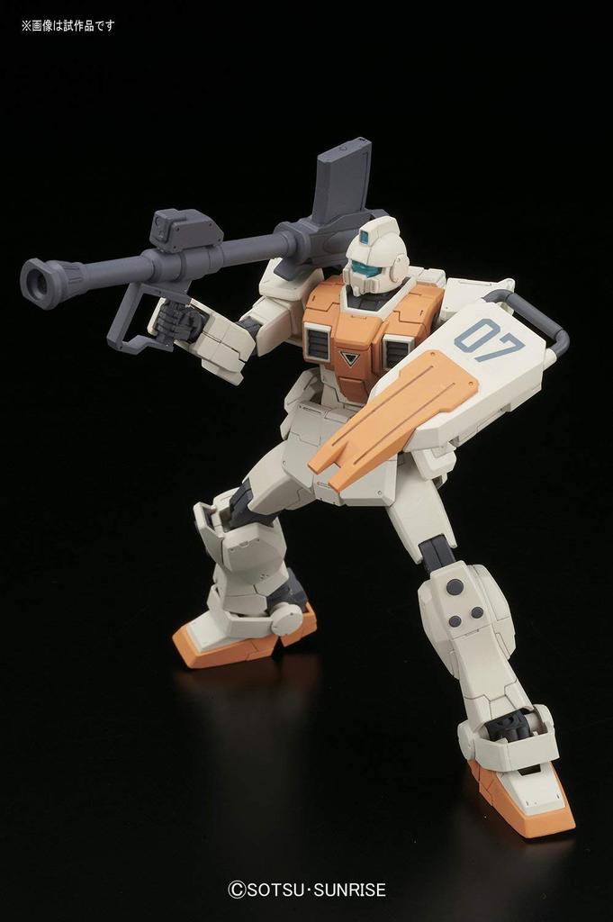 HGUC Mobile Suit Gundam 08th MS Platoon Ground Type GM Scale Plastic Model 1/144 Color-coded