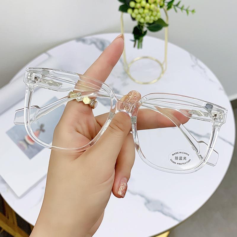 Модные очки для коррекции близорукости для женщин и мужчин, большие квадратные, с диоптриями от -1,0 до -6,0.