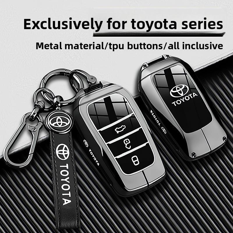 NBNQ8 Чехол-обложка для автомобильного ключа Брелок для Toyota CHR Hilux Fortuner Land Cruiser 200 Camry Corolla Crown RAV4 Highland Брелок