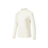 Champion Travel Series Solid Color Half High Neck Soft Breathable Versatile Long Sleeve Knit Top Women Tops 162540404-1