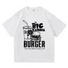 Funny Big Kahuna Burger T Shirt Healthy Breakfast Retro Fashion Men/women Clothing Vintage Harajuku High Quality Cotton Tshirts