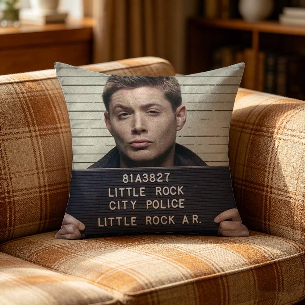 SSupernatural Dean WWinchester Pillow Case Pattern Printed Pillowcase For Living Room Sofa Cushion Cover
