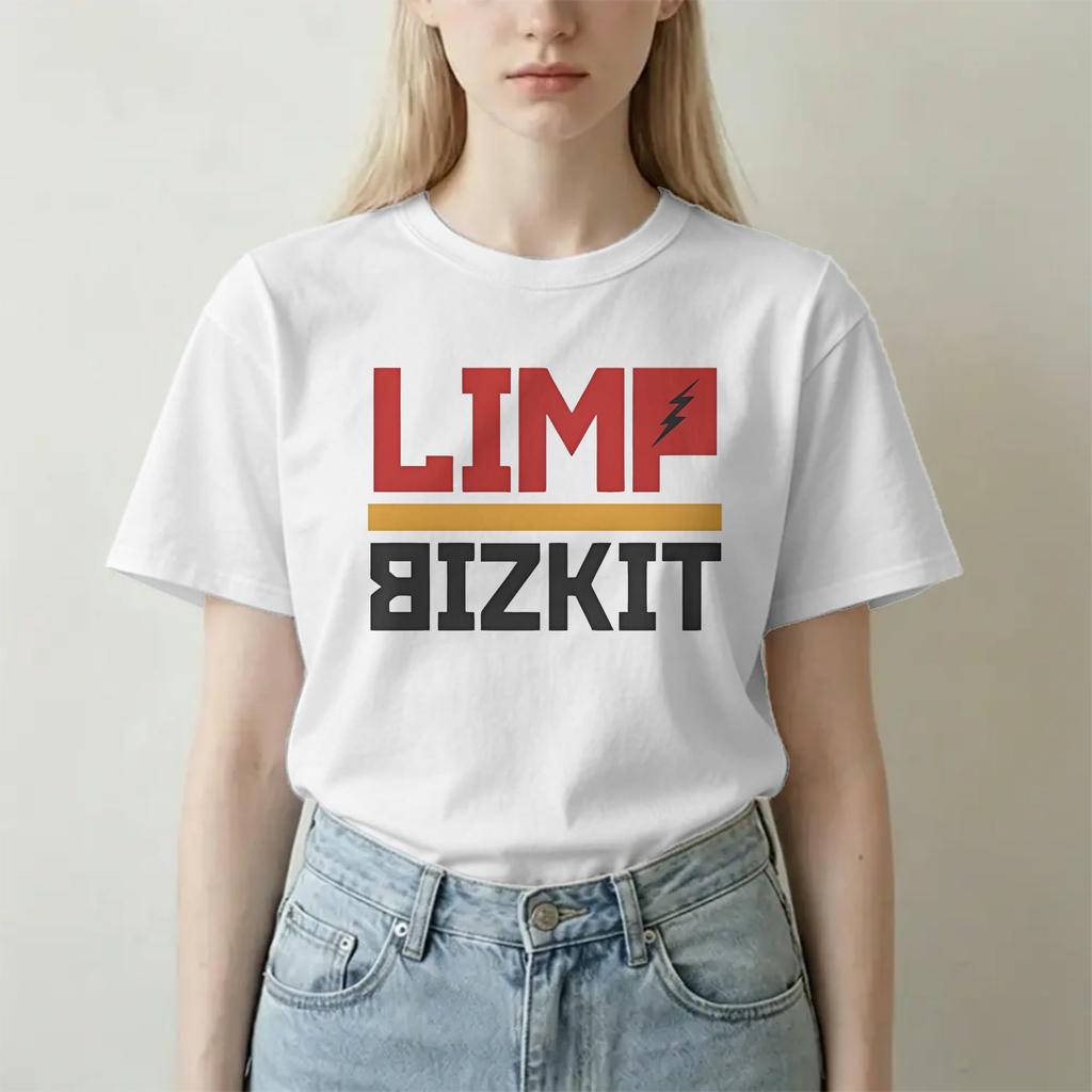 Limp Bizkit Tshirt Unisex Unisex Punk Music Funny Pure Cotton Tee Shirt Crewneck Short Sleeve T Shirt Summer Tops