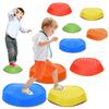 JoyRapt Balance Stones, Set of 10, Balance Beam for Kids with Non-Slip Backing, for Toddlers and Children, Balance Training, Motor Skills,