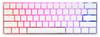 Ducky One 2 Mini Pure White RGB LED Double Shot PBT Mechanical Keyboard Silent - 60% (Chibox Pink)