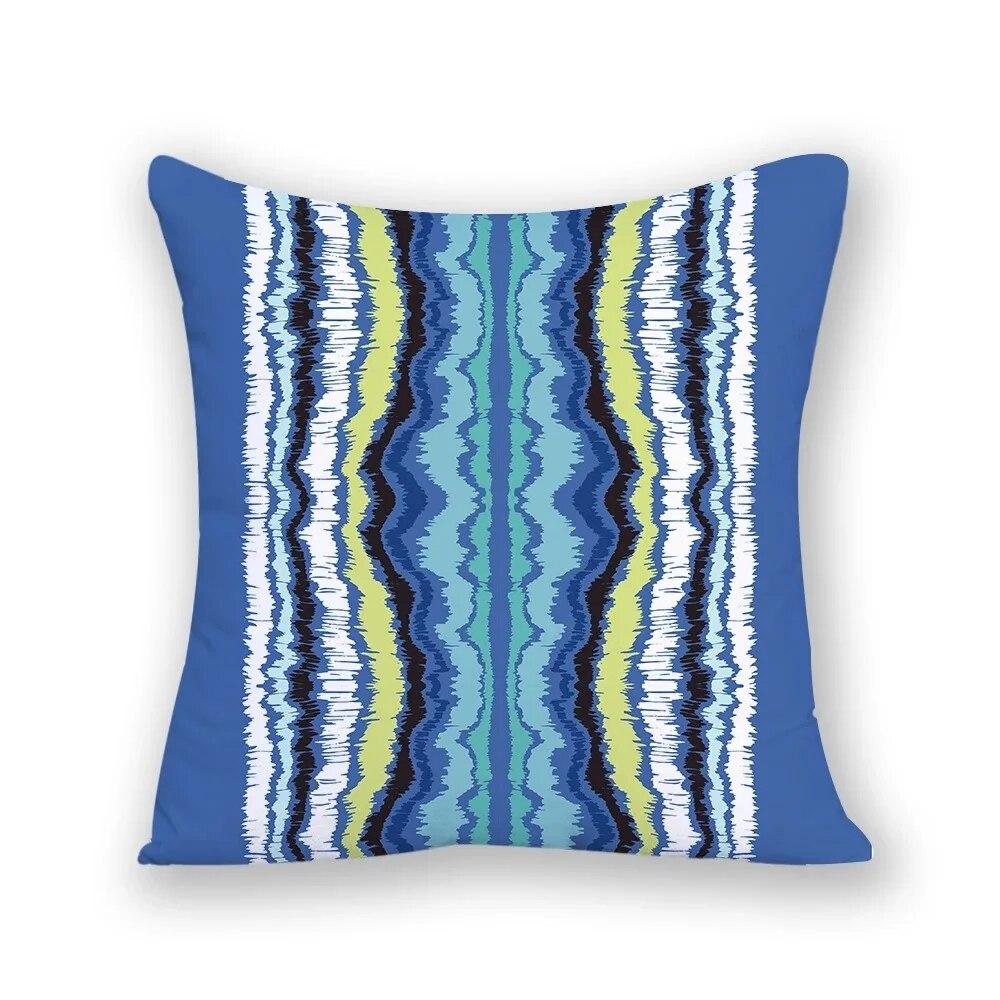 Роскошный домашний декор, чехол для офисного дивана, простой чехол для подушки с абстрактным узором в полоску, декоративная наволочка