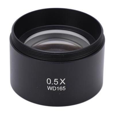 Объектив WD165 0,5X, широкоугольный объектив микроскопа с увеличением, объектив для лаборатории