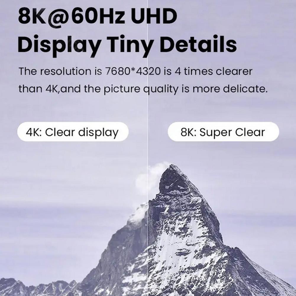 Функциональный кабель данных USB4.0 USB C на Type C 8k60 Гц PD 100 Вт 40 Гбит/с Быстрая зарядка Кабель Type-C Шнур для передачи данных