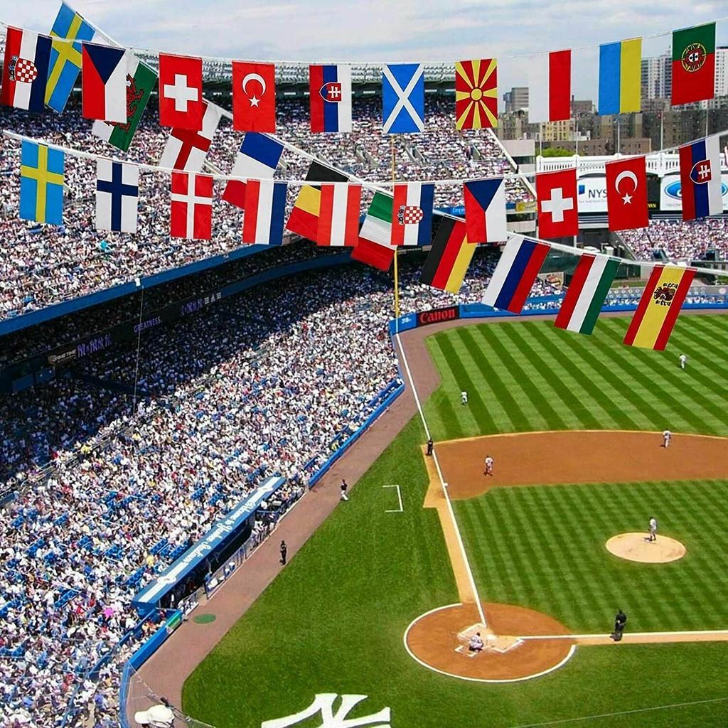 Флажки Евро 2021 Премиум Качества Турнирные Флаги Для Всех 24 Наций В Ярких Цветах