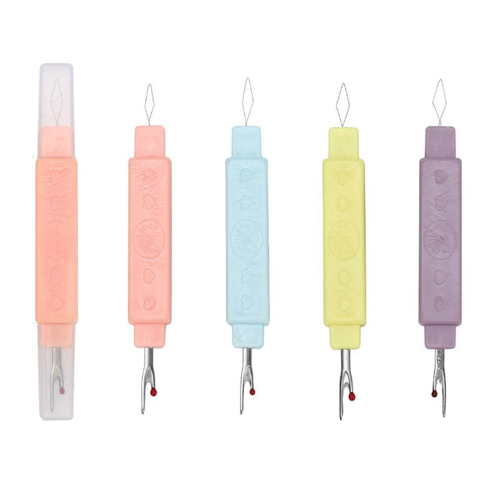 Пластиковая ручка для удаления ниток 2 в 1 Распарыватель швов Бытовой швейный вспарыватель швов