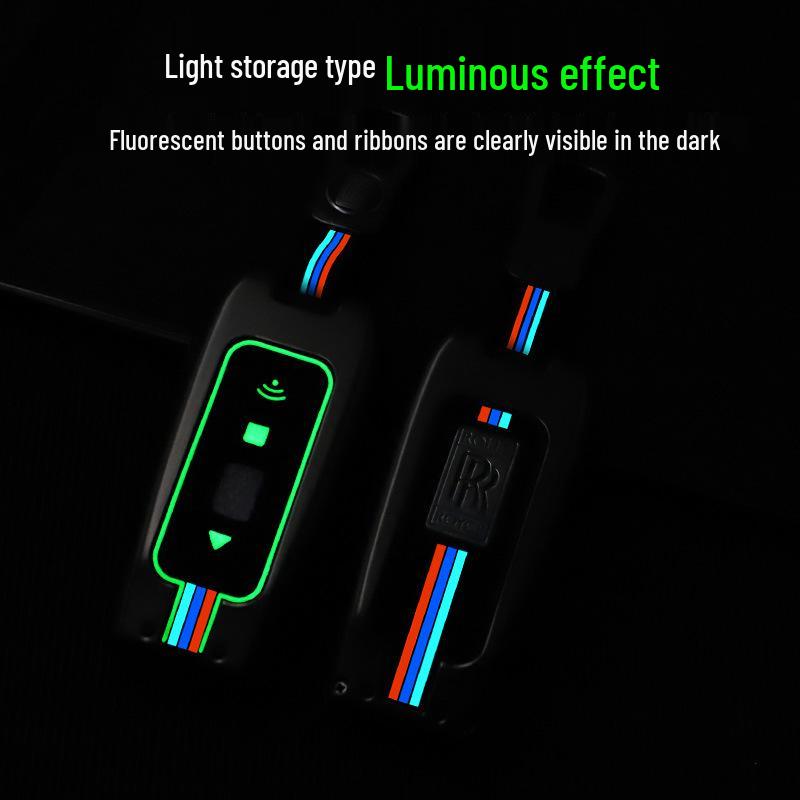 Metal Key Case for Rolls-Royce: Ghost, Cullinan, Phantom, Wraith, Dawn