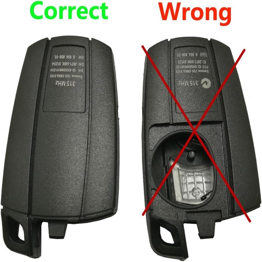 Пластиковый 3-кнопочный сменный чехол для брелока дистанционного управления чехол для брелока BMW 3 5 серии CAS3