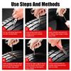 45pcs Car Tyre Repair Set TireStudding Puncture Plug Repair Tools Bicycle Dirt Pit Bike Motorcycle Auto Accessories Universal