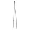 KAI Precision Tweezers with Protective Cap for Eyebrows - Angled Tip KQ3215