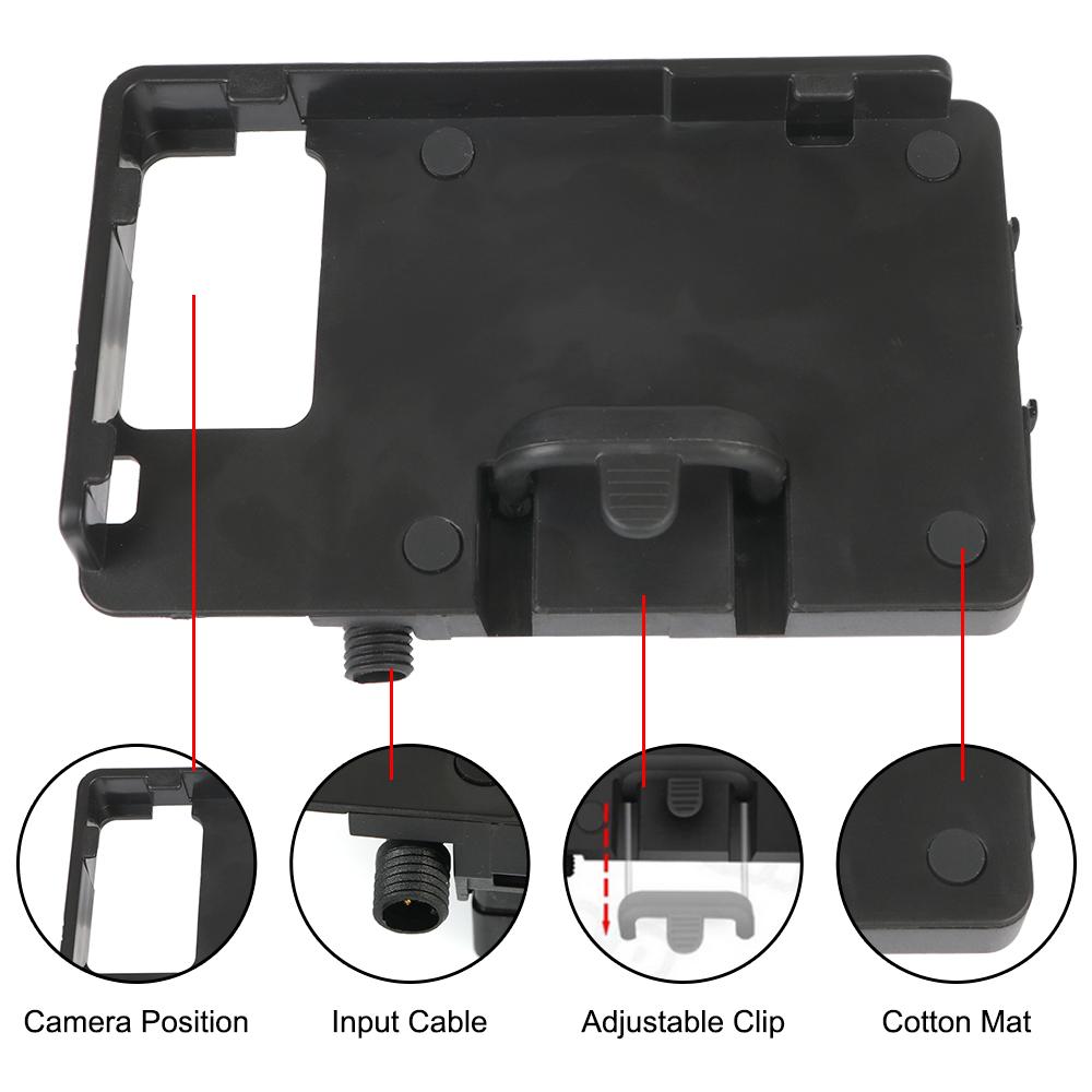 12-30V For BMW R1200GS ADV F800GS F700GS Honda CRF1000L Africa Twin 2016 USB Charger Universal Mobile Phone Holder Fit 12mm Roll Bar