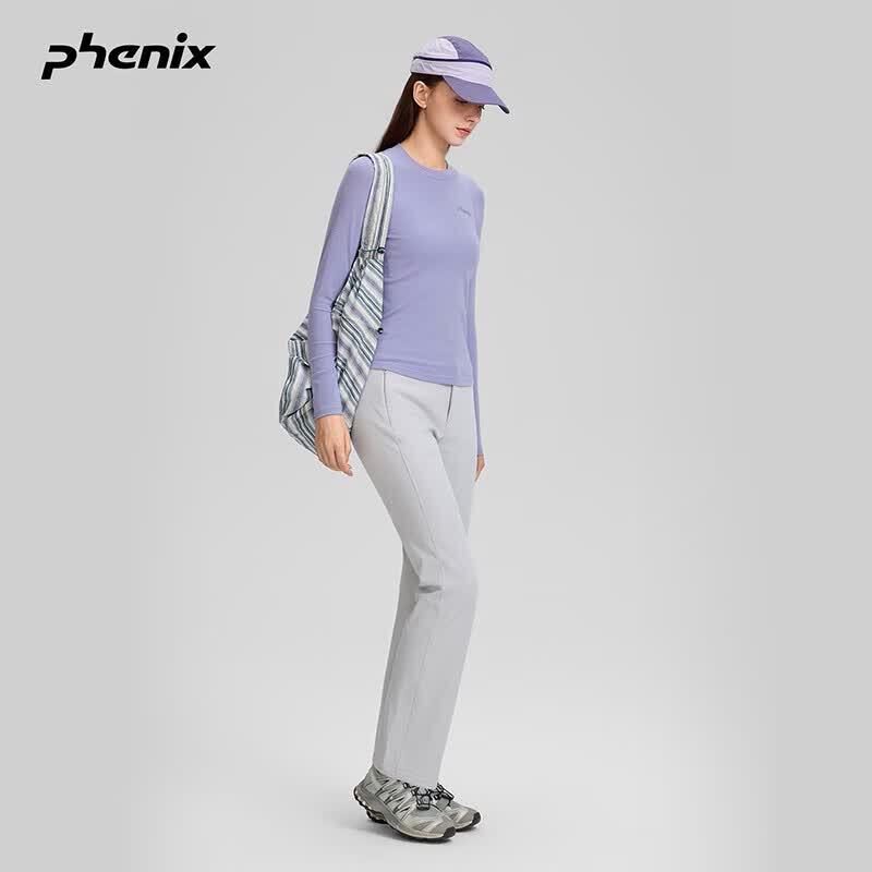 Женский облегающий термотоп с длинным рукавом Phenix+ из смесовой шерсти