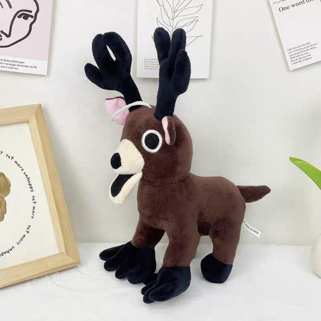New 99 Nights Cartoon In The Forest Deer Plush Toys Cotton Stuffed Doll Anime Animal For Kids Birthday Gift Halloween Gifts