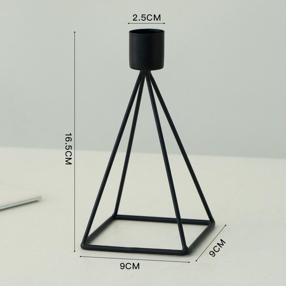 Креативный подсвечник Ресторан Дом Настольный Романтическое украшение Рождественский подсвечник Украшения для гостиной