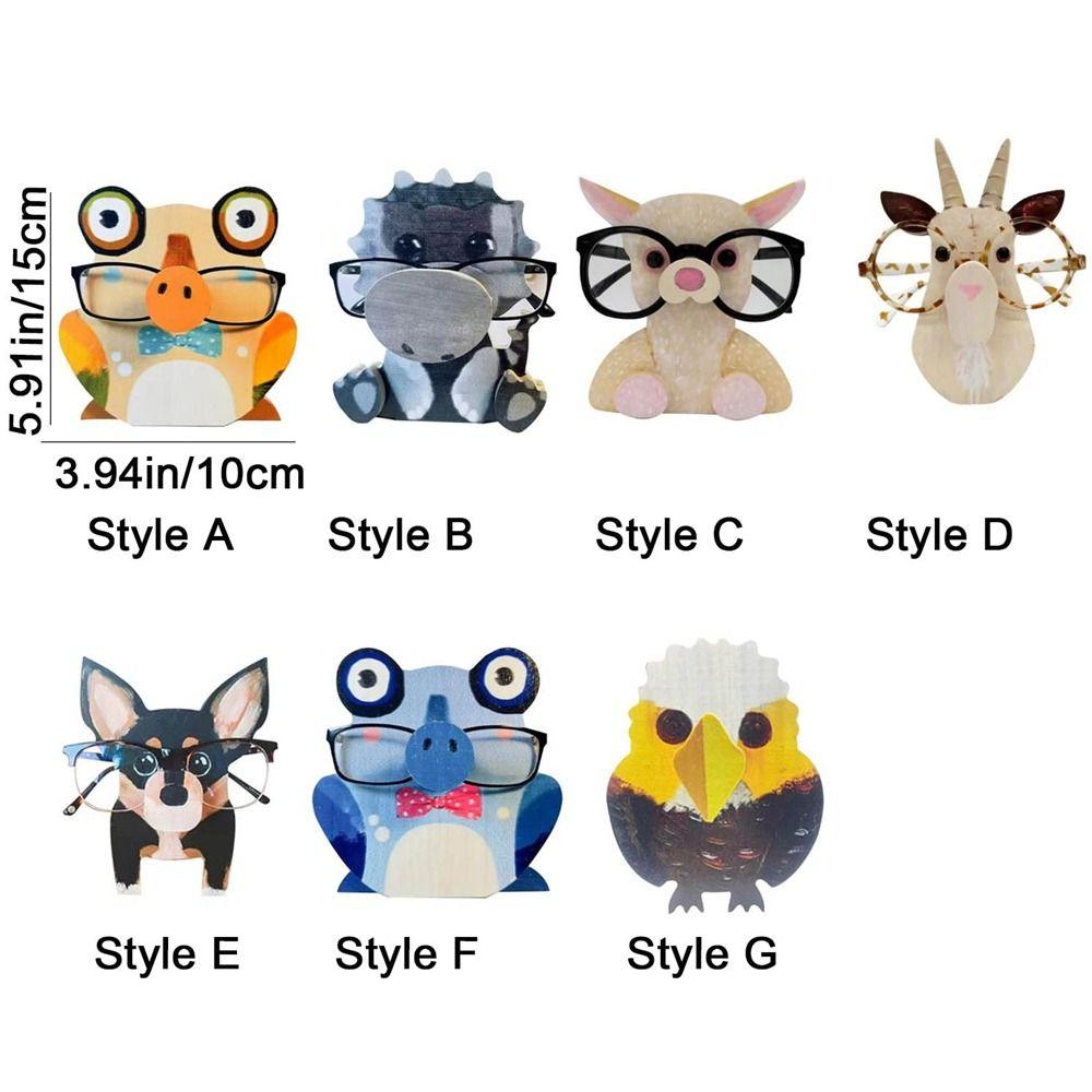 Cartoon Animal Glasses Rack 3D Eyeglasses Show Stand Cute Jewelry Holder  Adults