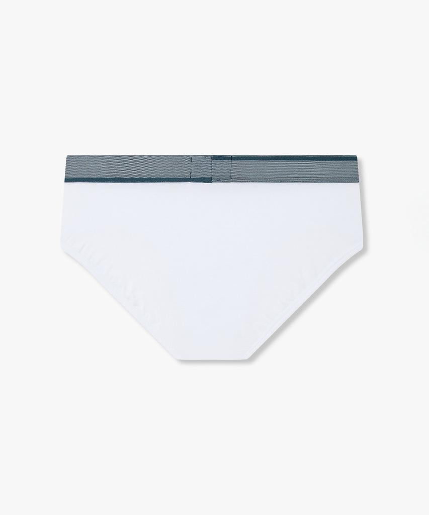 EMPORIO ARMANI UNDERWEAR Мужские Трусы с Полосой с Логотипом Большого Орла_Белый 0816111028