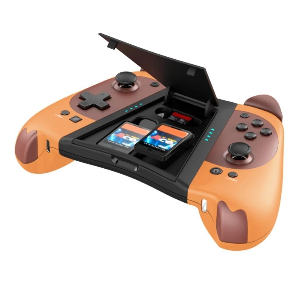 Контроллеры Cat, беспроводной игровой контроллер для Animal Crossing, аксессуары Kawaii для Nintendo Switch с шестью осями гироскопа/двойной вибрацией