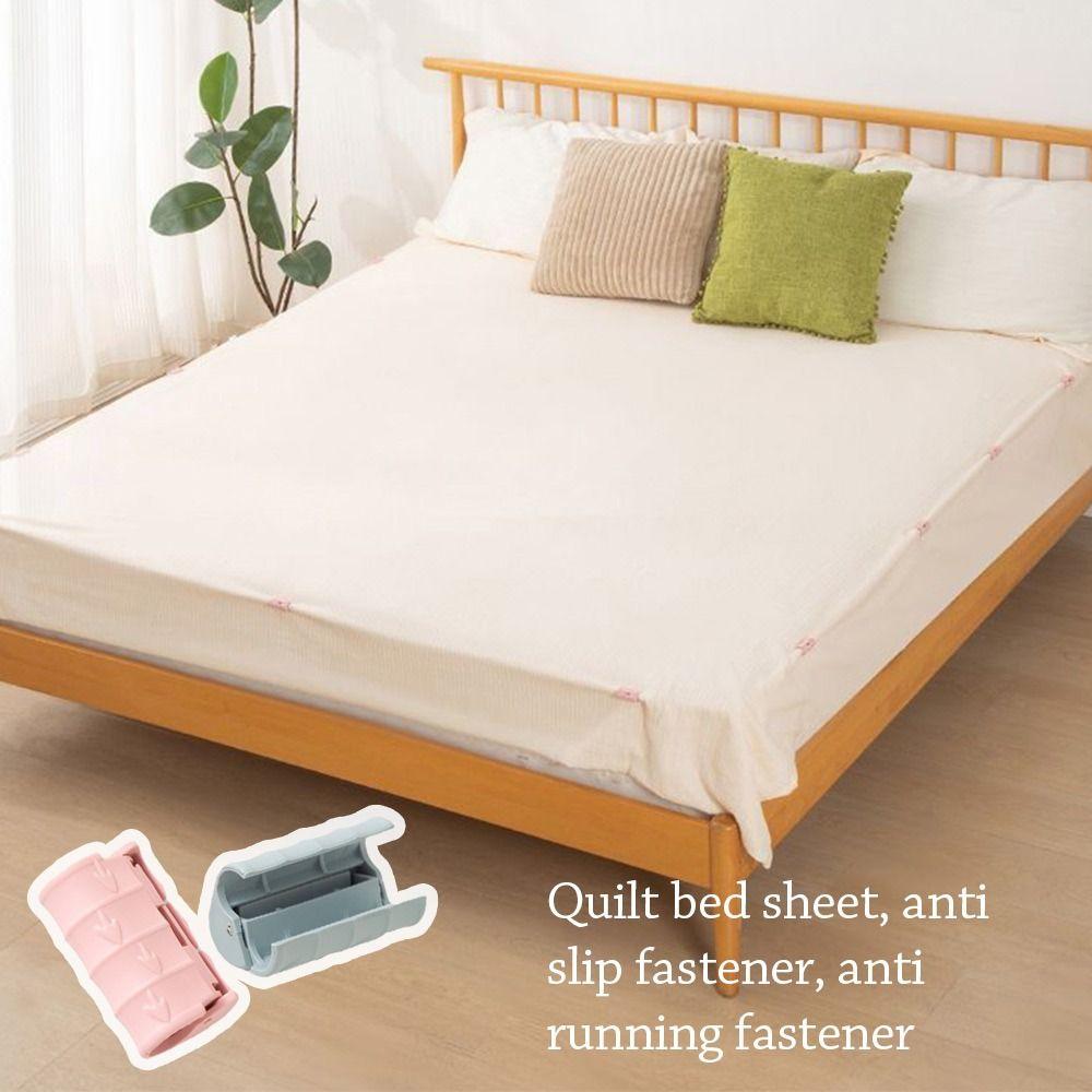 10pcs Pressure Resistant BedSheet Clips Adjustable Sheet Grippers Durable Mattress Holder