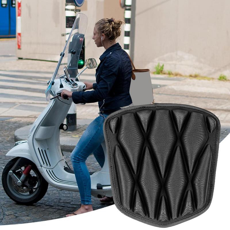 Seat Cushion For Motorcycle Breathable Motorbike Pad 3D Comfortable Breathable Cover Cushion Soft Sitting Support For Men Women