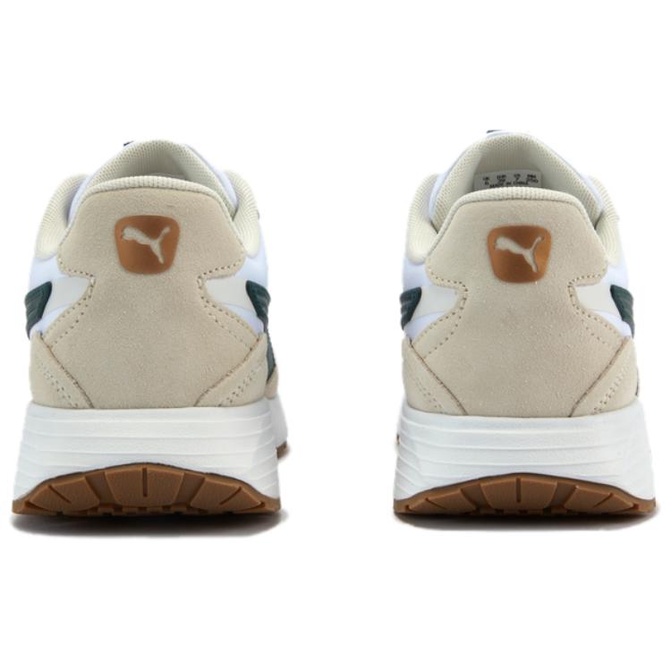 Puma Runtamed Series Wind Удобные Мягкие Низкие Кроссовки для Повседневной Носки Унисекс Белые 404412-02