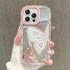 Applicable To Apple 15 Mobile Phone Case Iphone14promax Hand-painted Butterfly 13 Mirror Anti-fall 7/8 Silicone Soft Edge X