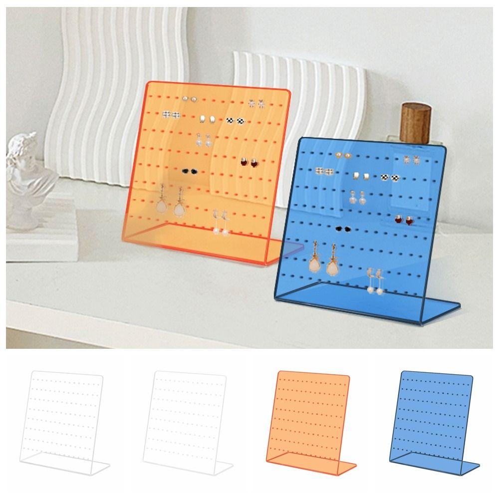 Демонстрационная стойка для ювелирных изделий из акрила, стойка для сережек, держатель для сережек, вешалка для сережек для женщин