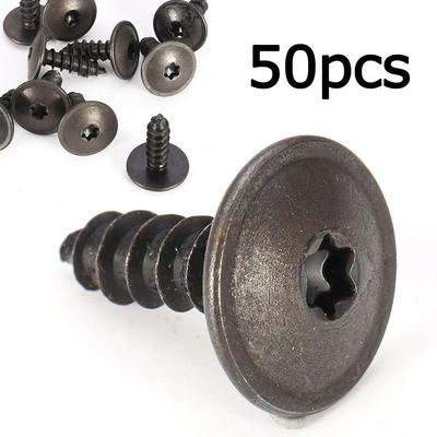 50 шт. передняя крышка двигателя, поддон, винт Torx для колесной арки для гольфа N90974701