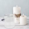 Clear Glass Hurricane Candleholder Replacement Shade Cylinder Sleeve Transparent Chimney Cover for Home Wedding Decor