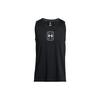 Logo Print Quick-Dry Running Training Crew Neck Vest Men Tops Black 1383399-001