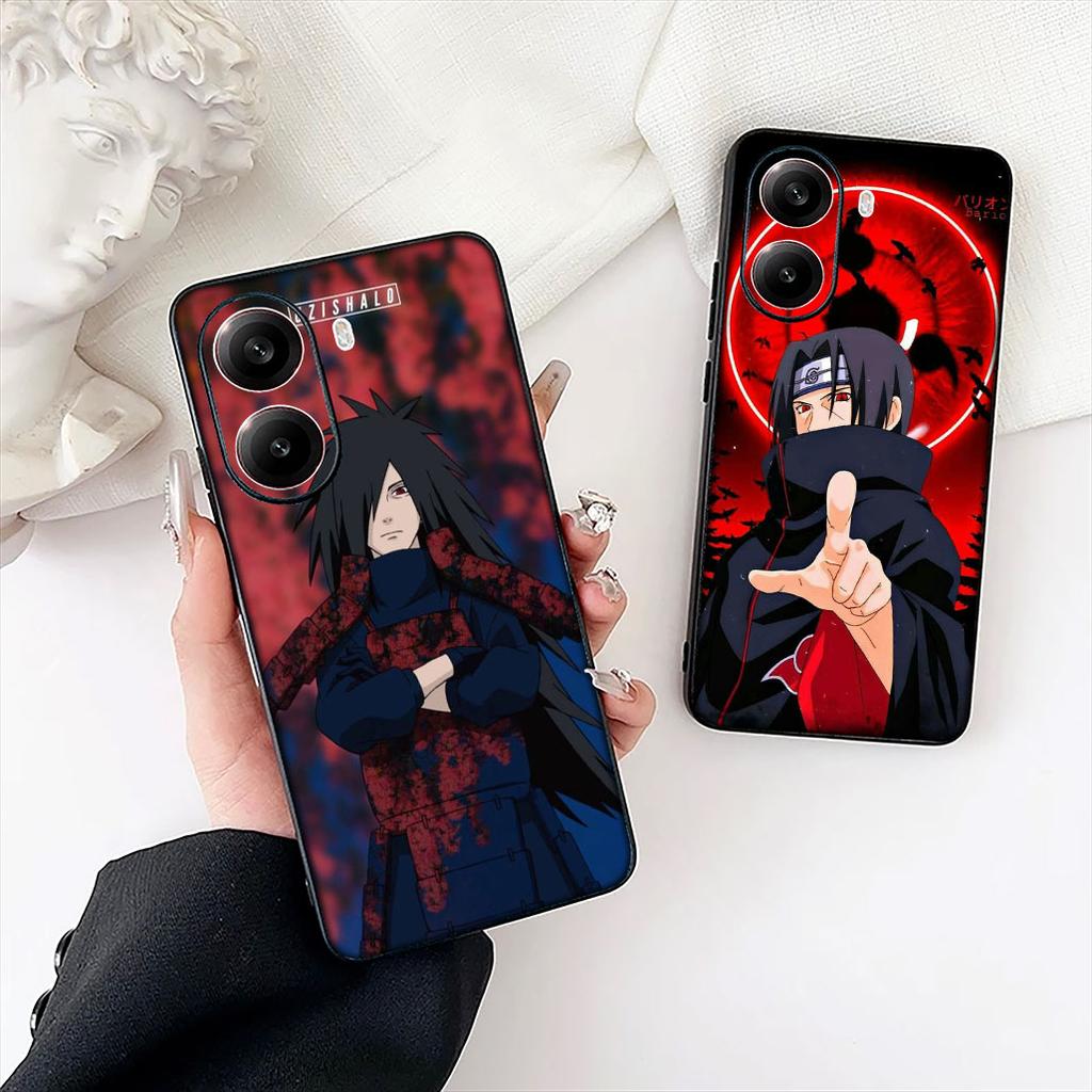 Itachi Uchiha Madaras Narutos Akatsuki Cover for Apple iPhone 16 17 Air 14 15 Pro Max Plus 16+ 16E 14+ ProMax Coque Case