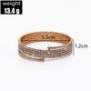 European and American Bohemian Flash Diamond Rhinestone Bracelet Fashion Jewelry Stretchable Bracelet