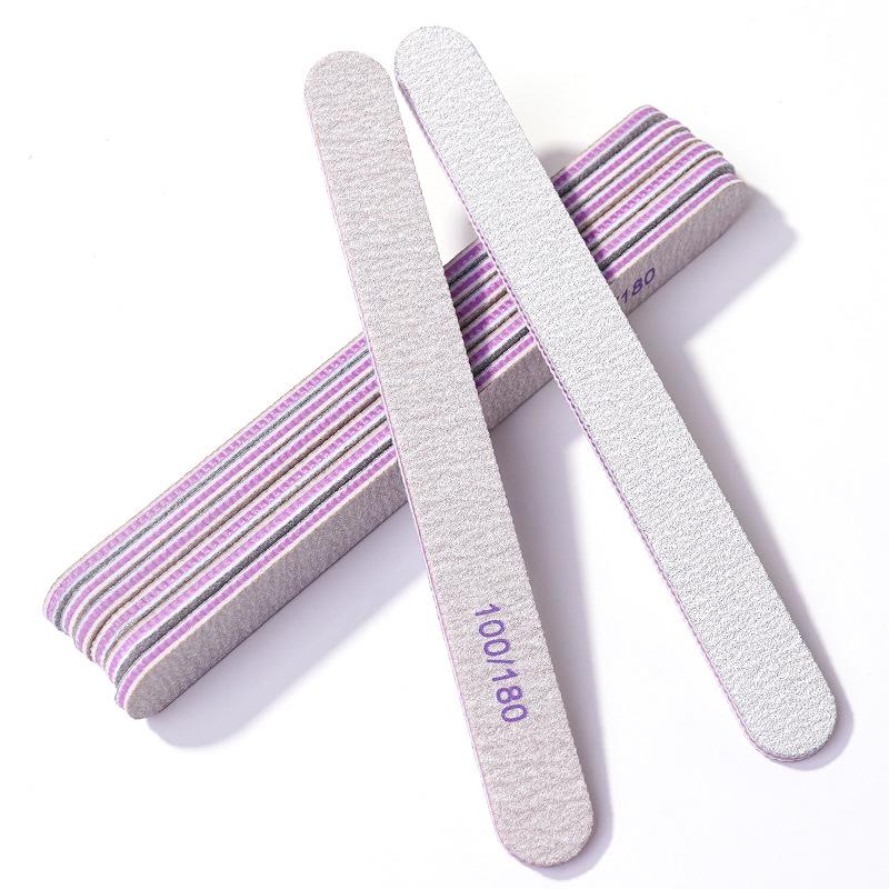 Nail Art Double-Sided Polishing Strips 100/180 Grit